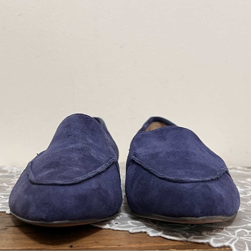 NWOT Corso Como Jatiba Blue Suede Leather Loafer Shoes - Picture 6 of 11